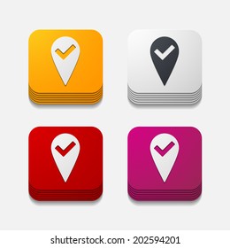 square button: pointer