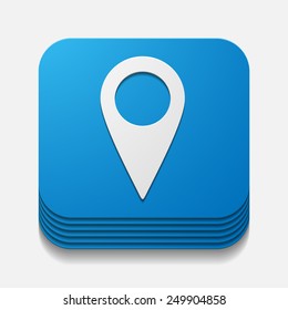square button: pointer