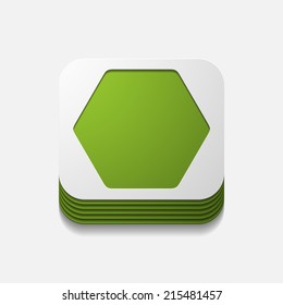 square button: polygon