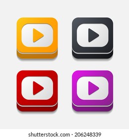 square button: start