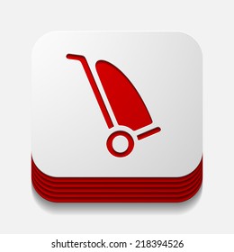 square button: trolley