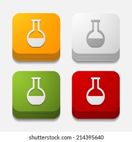 square button: tube