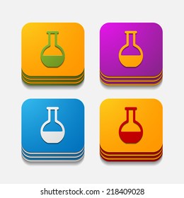 square button: tube