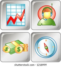 Square buttons 12