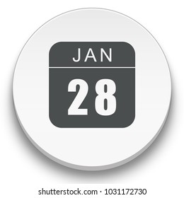 square calendar 28 icon