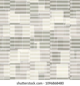 Square camouflage is covered with a striped network. Fashionable editable texture. Color chaos. Seamless pattern.