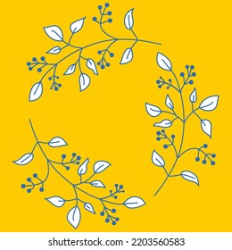 Baldosas de cerámica cuadrada, patrón de color blanco amarillo, ilustración vectorial para la decoración de paredes