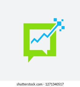 Square Chat Vector