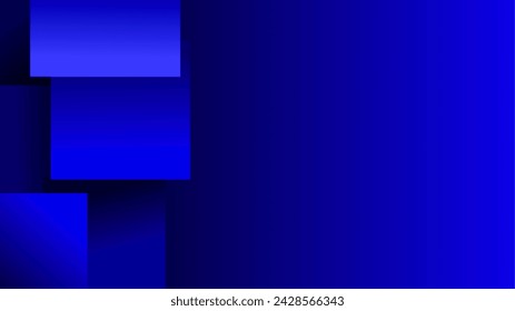 Square checkers blue squares blu gradient background simple presentation template
