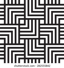 Square chevron pattern background. Retro vector pattern.