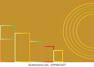 Square and Circle Background design. 