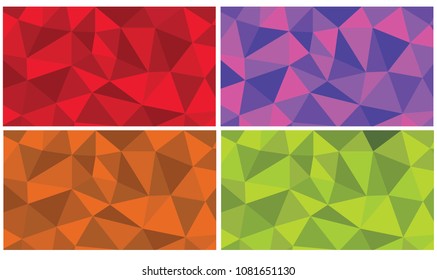 Square color abstract background