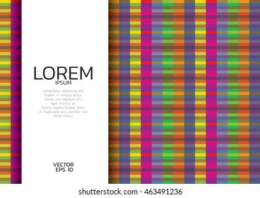 Square color background and frame,