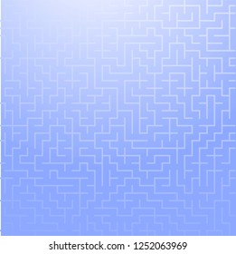 Square color maze pattern. Simple flat vector illustration. For the design of paper wallpapers, fabrics, wrapping paper, covers, web sites