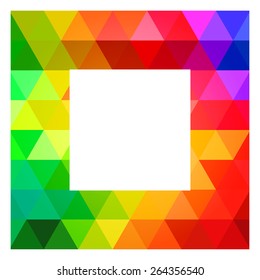 Square Color Palette Guide Spectrum Vector