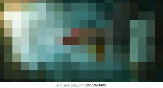 Square colorful background, random colored geometric background, mosaic style