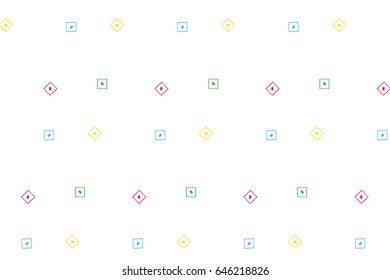 square colorful modern vector clean simple editable pattern