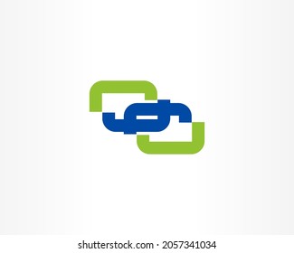 diseño de logotipo de marca de concepto cuadrado