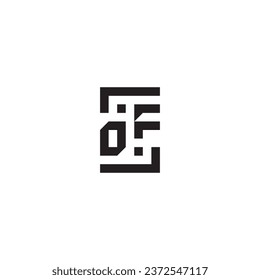 von quadratischem Retro-Logo in hochwertigem professionellem Design, das gut auf allen Printmedien drucken kann