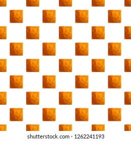 Square crack biscuit pattern seamless vector repeat for any web design