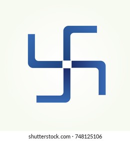 square creative vector logo icon sign 