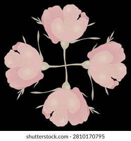 Square cross shape design