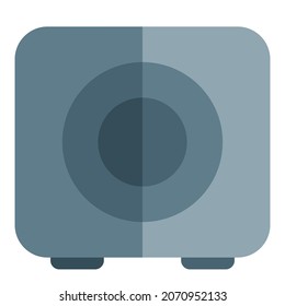 Square cube design speaker for computer and other accessories