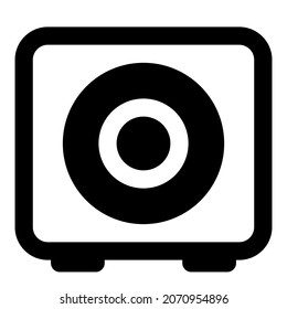 Square cube design speaker for computer and other accessories