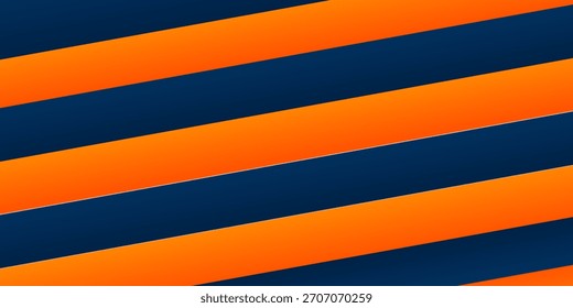 Square dark orange and dark blue theme geomtric abstract design. Futuristic modern design.