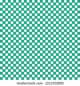square design green, white and blue