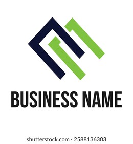 square design minimalist logo vector design