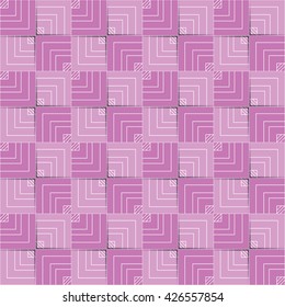 square  design  pink tone