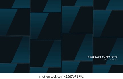 Square Digital Light on blue Background. Vector illustration.