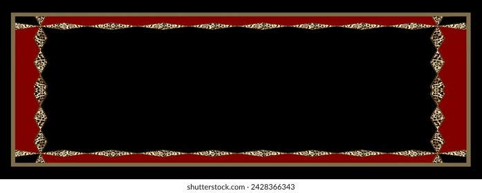 square digital silk scarf textile pattern design
