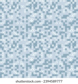 Square Dot Broken Mosaic Textured Pattern