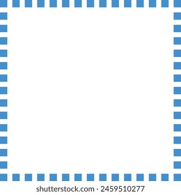 square dotted frame border design element