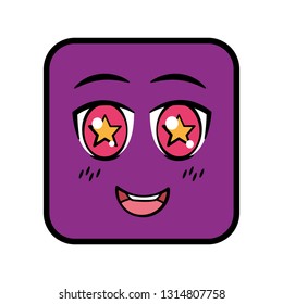 square emoticon face expression