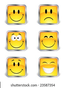 Square emoticons