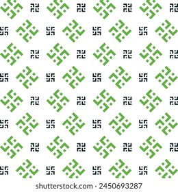 Square energizing trendy multicolor repeating pattern vector illustration background design