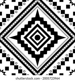 Square fabric pattern, Abstract, Fabric Morocco, geometric ethnic pattern seamless flower color oriental. Background, Design for fabric, curtain, carpet, wallpaper, clothing, wrapping, Batik, vector.