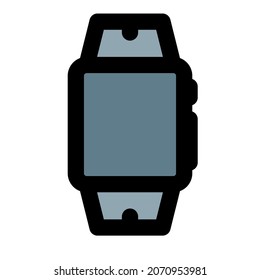 A square face fitness band with smart features