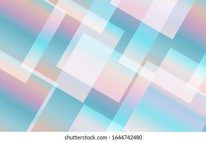 Square fantasy graphic, abstract wonderful gradation on a holographic foil background with copy space. card. Poster. elements design for presentation.