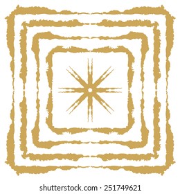 Square fine rustic frames