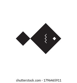 SQUARE FISH Vector Logo Brand