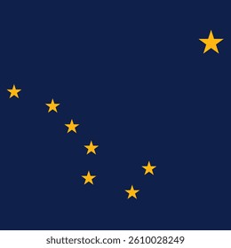 Square Flag Alaska, Square Alaska Flag