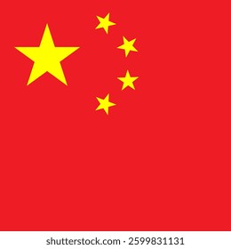 Square Flag China, Square China Flag