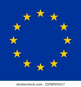 Square Flag Europe, Square Europe Flag