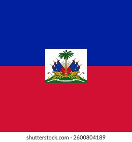 Square Flag Haiti, Square Haiti Flag