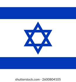 Square Flag Israel, Square Israel Flag