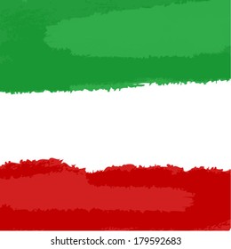 square flag of Italy